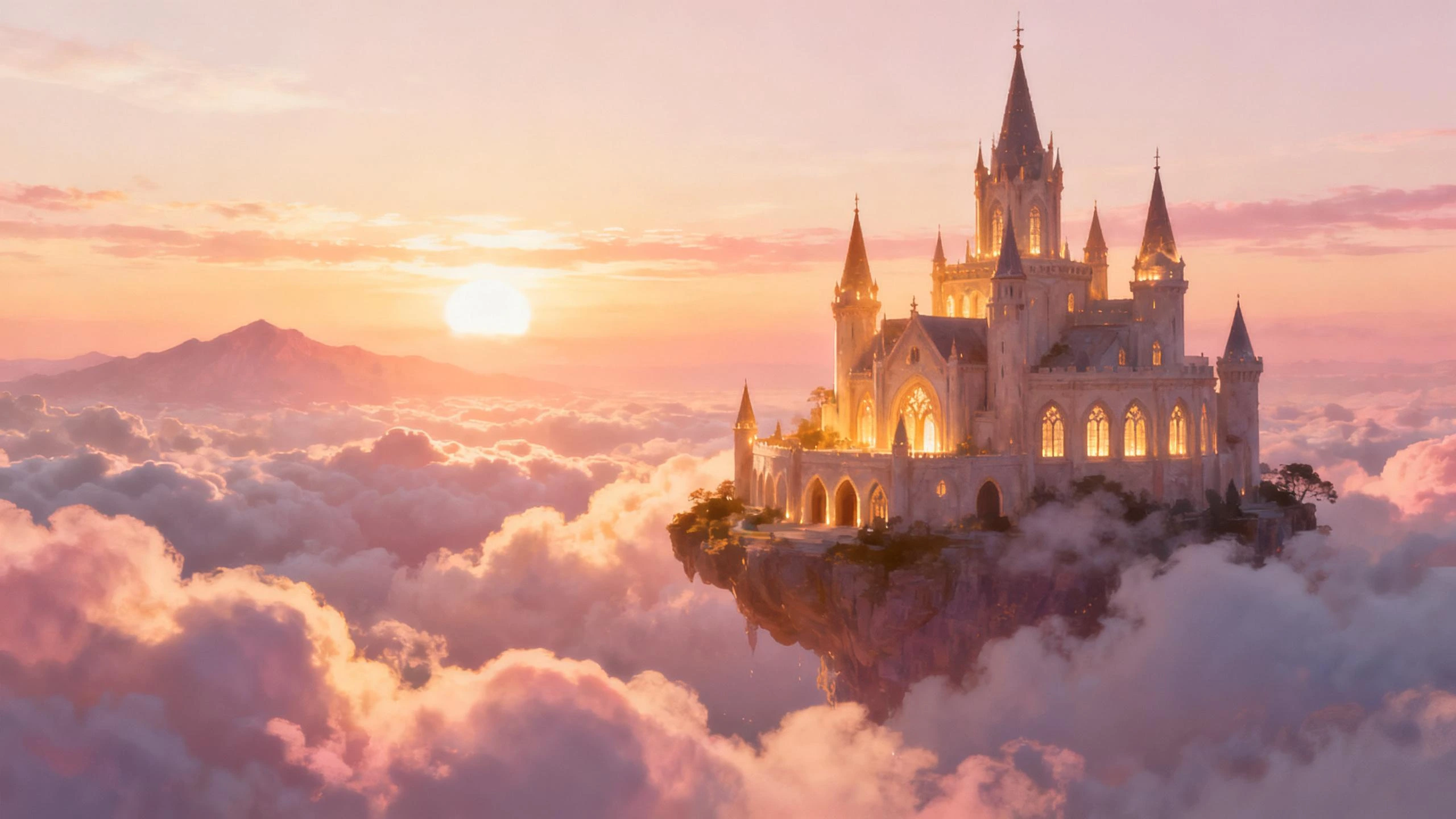 Fantasy Landscape - AI generated landscape by Gemini AI Photo Editor